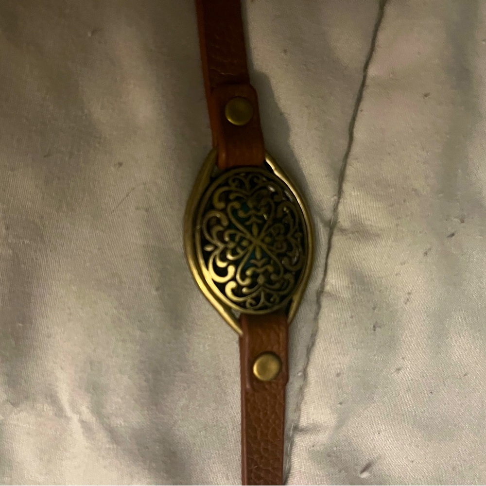 🤎🤎Premier Designs Desert Diva Wrap Reversible Bracelet. Leather NWOT - Picture 5 of 7